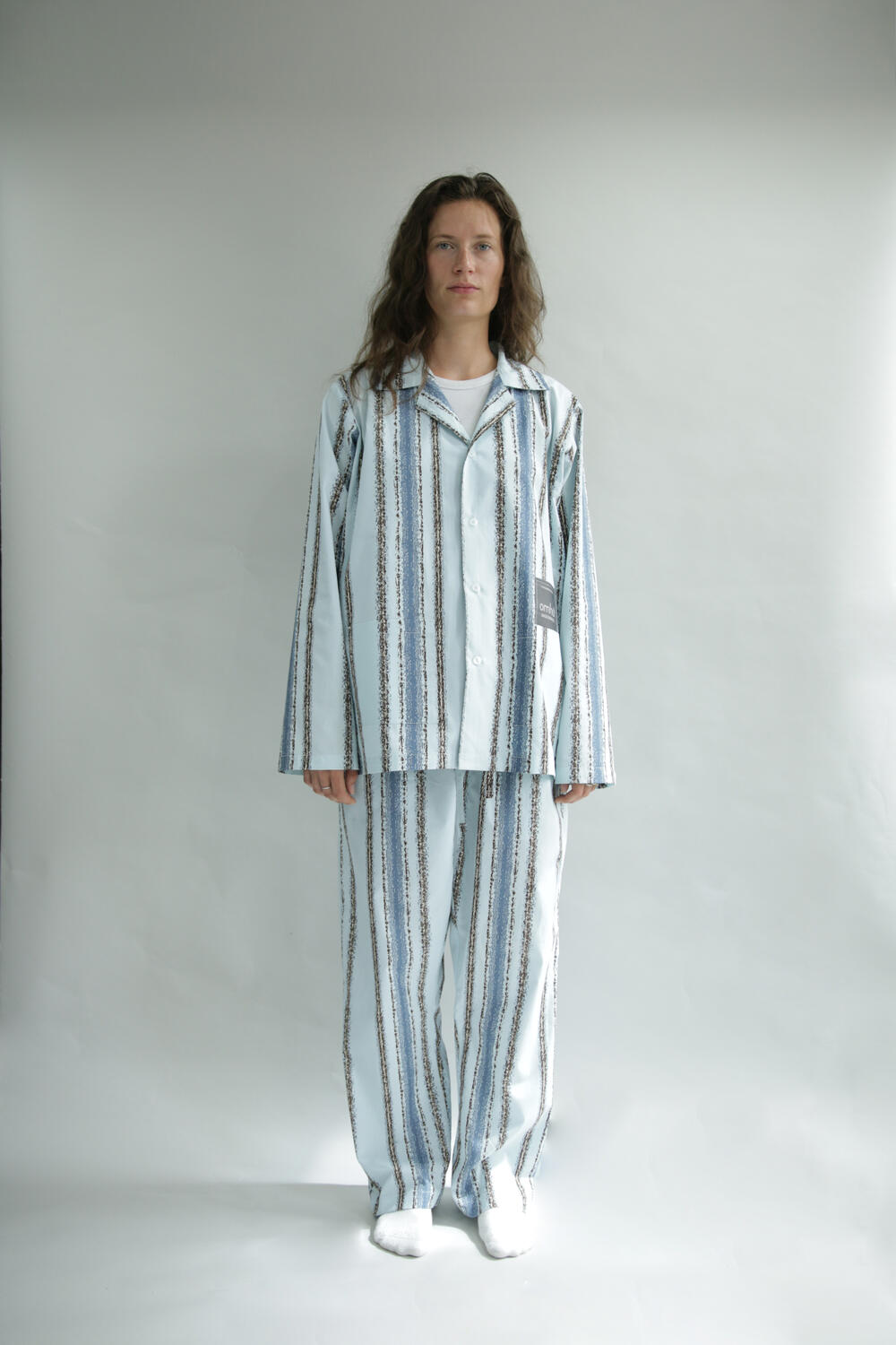 x Mads Barfod natbukser - blå